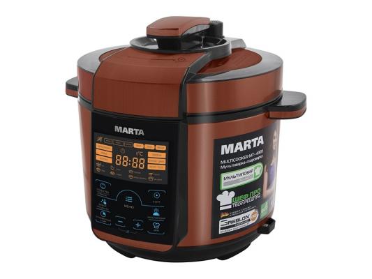 Мультиварка Marta MT-4309 черный красный 900 Вт 5 л