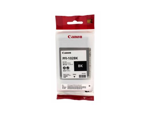 Картридж Canon PFI-102BK для Canon iPF510 605 610 650 655 710 750 760 765 755 LP17 130мл черный 0895B001