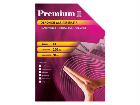 Обложки Office Kit PCRA400030 А4 0.30мм рифленые прозрачный 50шт