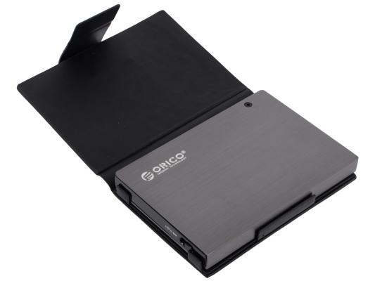 Внешний контейнер для HDD 2.5" SATA Orico ORICO 25AU3-GY USB3.0 серый