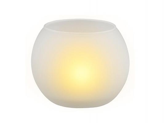 Настольная лампа ЭРА С15 LED 2xAAA белый