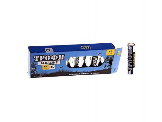 Батарейки ТРОФИ Alkaline AA 10 шт