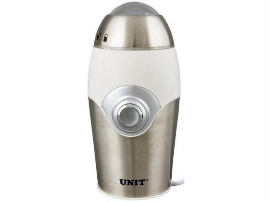 Кофемолка Unit UCG-112 150Вт серебристый