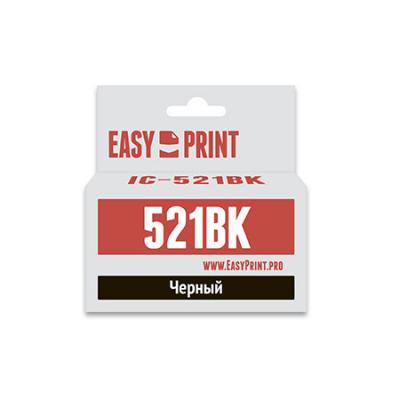 Картридж EasyPrint IC-CCLI-521BK для Canon PIXMA iP4700 MP540 620 980 MX860 черный