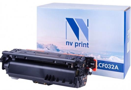 Картридж NV-Print CF032A для для HP LaserJet Pro CLJ CM4540 12500стр Желтый