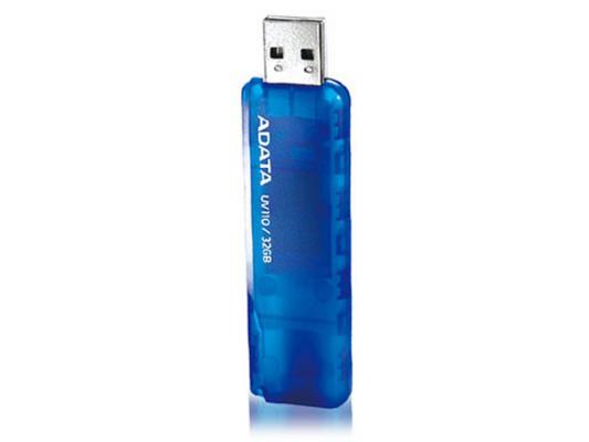 Флешка USB 32Gb A-Data UV110 USB2.0 AUV110-32G-RBL синий