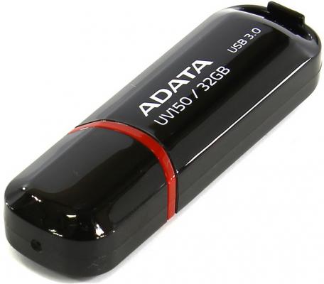 Флешка USB 32Gb A-Data UV150 USB3.0 AUV150-32G-RBK черный