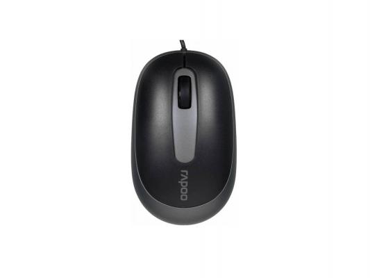 Мышь RAPOO N3200 черный USB 13703