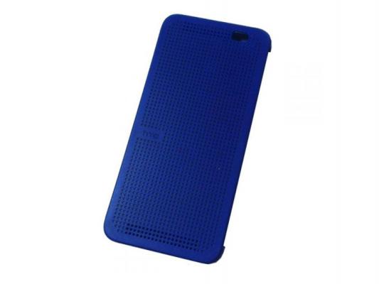 Чехол HTC HC M110 для HTC One Ace Dot View Case синий