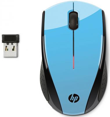 Мышь беспроводная HP X3000 чёрный синий USB K5D27AA