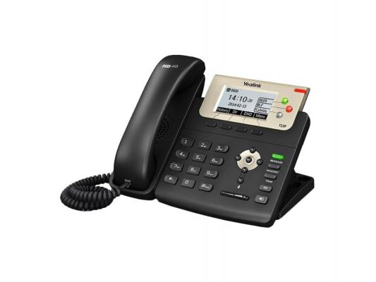 Телефон IP Yealink SIP-T23P 3 SIP-аккаунта 2x10/100Mbps 2.8" LCD PoE BLF