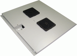 Вентиляторный модуль Lanmaster TWT-CBE-FAN4-8 4 вентилятора в крышу шкафа Eco глубиной 800мм