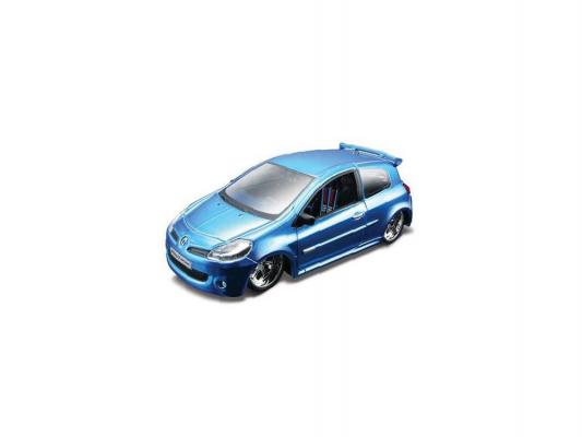 Автомобиль Bburago Renault Clio Sport 1:32 синий 18-42006