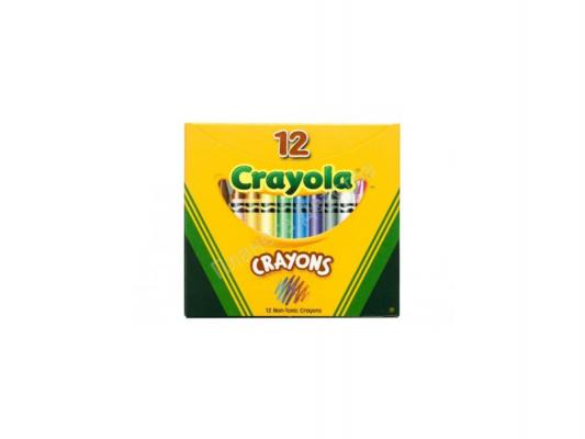 Восковые мелки Crayola 52-0012 12 цветов 12 штук от 3 лет
