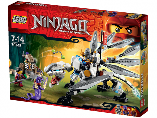 Конструктор Lego Ninjago Титановый дракон 360 элементов 70748