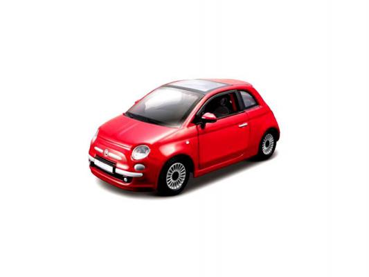 Автомобиль Bburago Fiat 500 1:32 красный