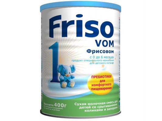 Заменитель Friso Фрисовом 1 при коликах, срыгивании, запорах с 0 до 6 мес 400 гр.
