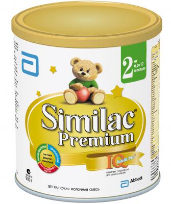 Заменитель Similac Premium 2 с 6 до 12 мес 900 гр.
