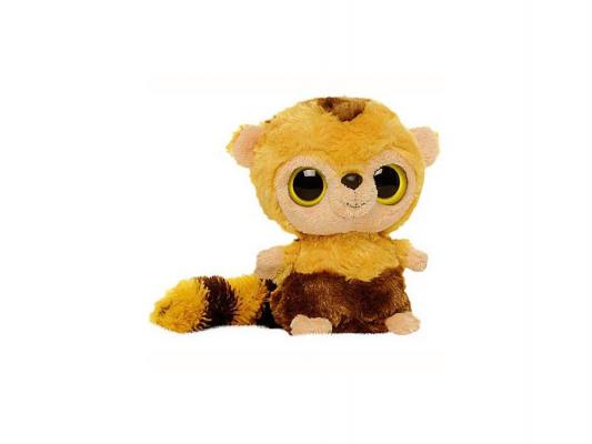 Мягкая игрушка обезьянка Aurora Обезьяна Капуцин плюш синтепон рыжий коричневый 12 см