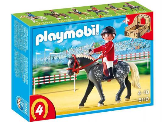Конструктор Playmobil Конный клуб: Трекерная лошадь со стойлом 5110
