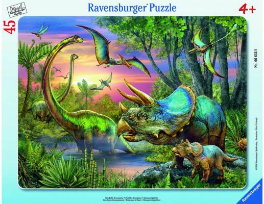 Пазл Ravensburger Динозавры на рассвете 45 элементов 06633