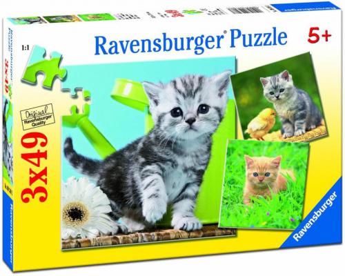 Пазл Ravensburger Отважный котенок 147 элементов
