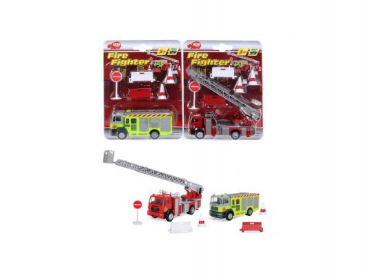 Пожарная машина Dickie кран свободный ход красный 1 шт 12 см 203445397