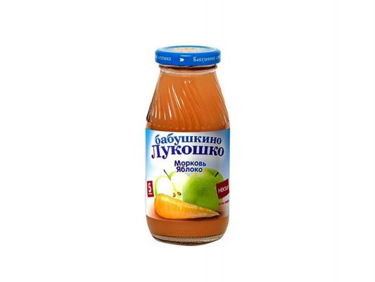 Нектар Бабушкино Лукошко Морковь, яблоко с мякотью с 5 мес. 200 мл.