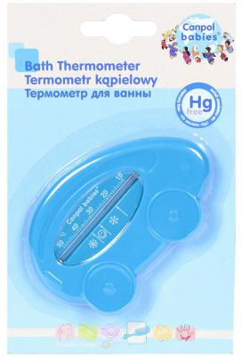 Термометр для воды Canpol без ртути Машинка синий
