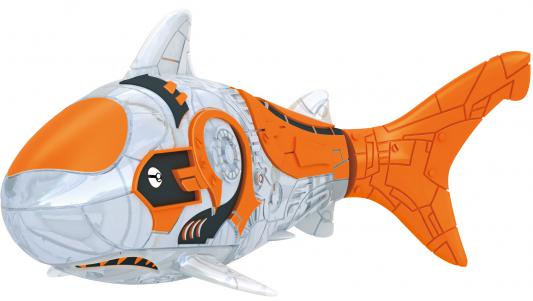 Интерактивная игрушка ZURU Robofish Тропическая РобоРыбка акула от 3 лет серый 2549-8