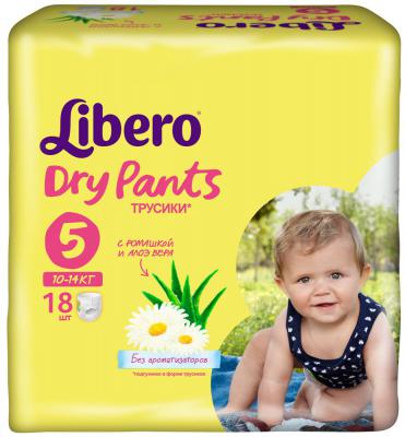Трусики Libero Dry Pants 5 (10-14 кг) 18 шт.
