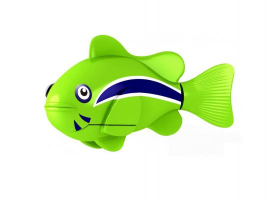 Интерактивная игрушка ZURU Robofish Клоун электронная рыба робот от 3 лет зелёный 2501-1