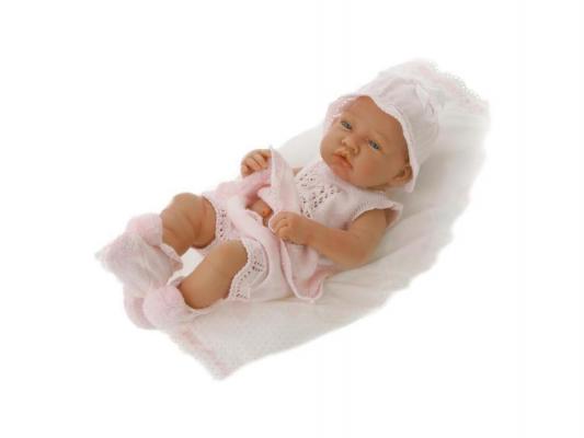 Кукла-младенец Munecas Antonio Juan Дариа в розовом, 42 см.