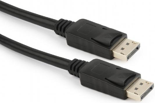 Кабель DisplayPort 3м Gembird CC-DP-10 круглый черный кабель displayport 3м exegate ex cc dp 3 0 круглый черный ex284913rus