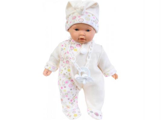 Кукла -младенец Munecas Antonio Juan Рамиро в белом, 27 см