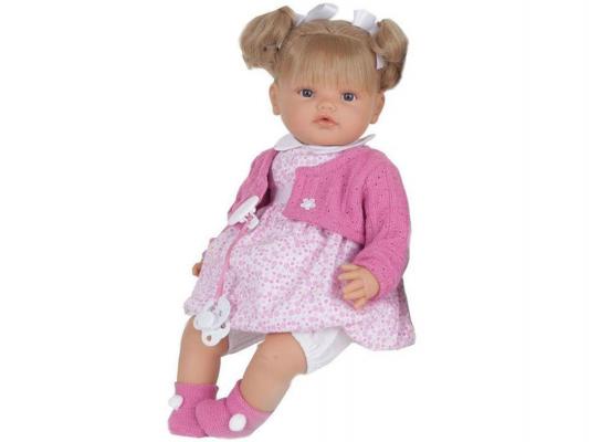 Кукла Munecas Antonio Juan Дора в розовом, 42 см