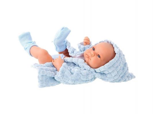 Кукла-младенец Munecas Antonio Juan Сэмми в голубом 42 см
