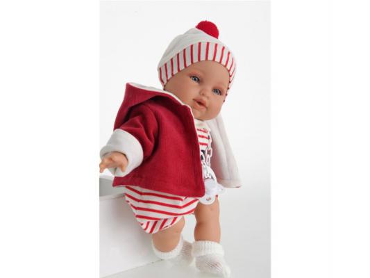 Кукла Munecas Antonio Juan Рон в красном (плачет) 36 см.