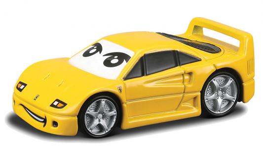 Автомобиль Bburago Ferrari kids F40 1:43 желтый 18-31255