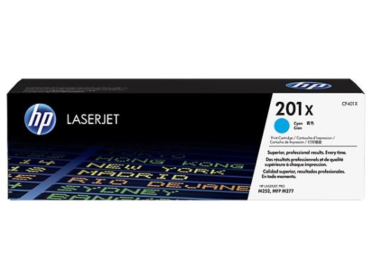 Картридж HP CF401X для LaserJet Pro M252dw/M252n/M277dw/M277n голубой 2300стр