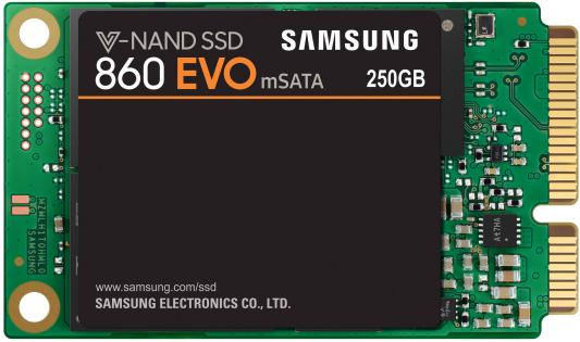 Твердотельный накопитель SSD mSATA 250 Gb Samsung MZ-M5E250BW Read 540Mb/s Write 520Mb/s 3D V-NAND