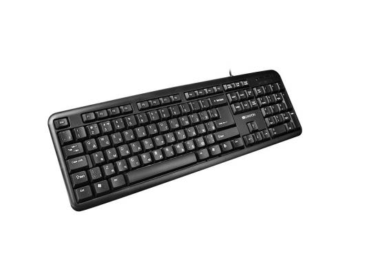 Клавиатура проводная Canyon CNE-CKEY01 USB черный