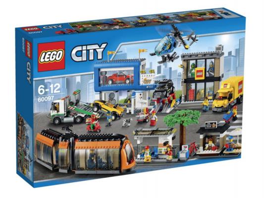 Конструктор Lego City. Лего Сити . Городская площадь 1683 элемента
