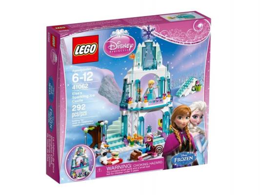 Конструктор Lego Disney Princesses. Лего Принцессы Диснея. Ледяной замок Эльзы 292 элемента 41062
