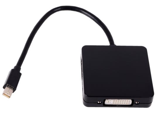 Переходник miniDP-DP/HDMI/DVI Telecom TA554