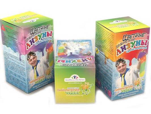 Игровой набор Инновации для детей Цветные лизуны 819