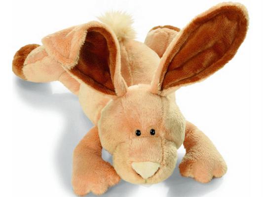 Мягкая игрушка кролик Nici Ральф, лежачий плюш бежевый 30 см 36515