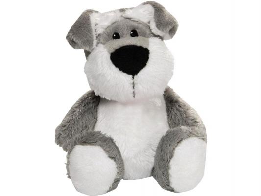 Мягкая игрушка собака Nici Шнауцер, сидячий плюш синтепон серый 25 см 36546