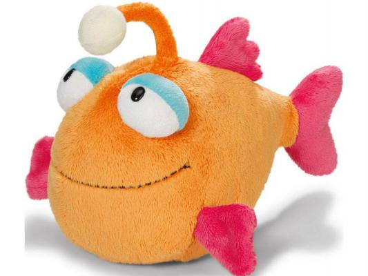 Мягкая игрушка рыба Nici с фонариком плюш оранжевый 35 см 36607
