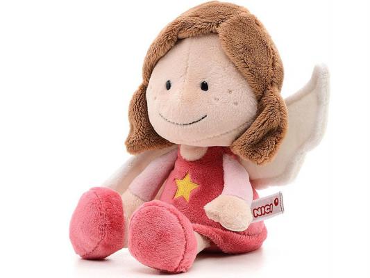 Мягкая игрушка ангелочек Nici Ангел-хранитель, сидячий плюш розовый 25 см 37333